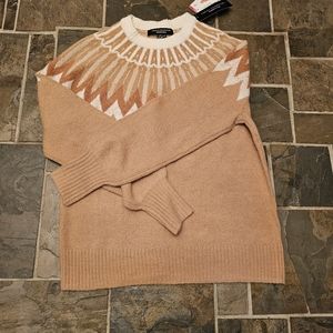 NWT French Connection Fair Isle sweater